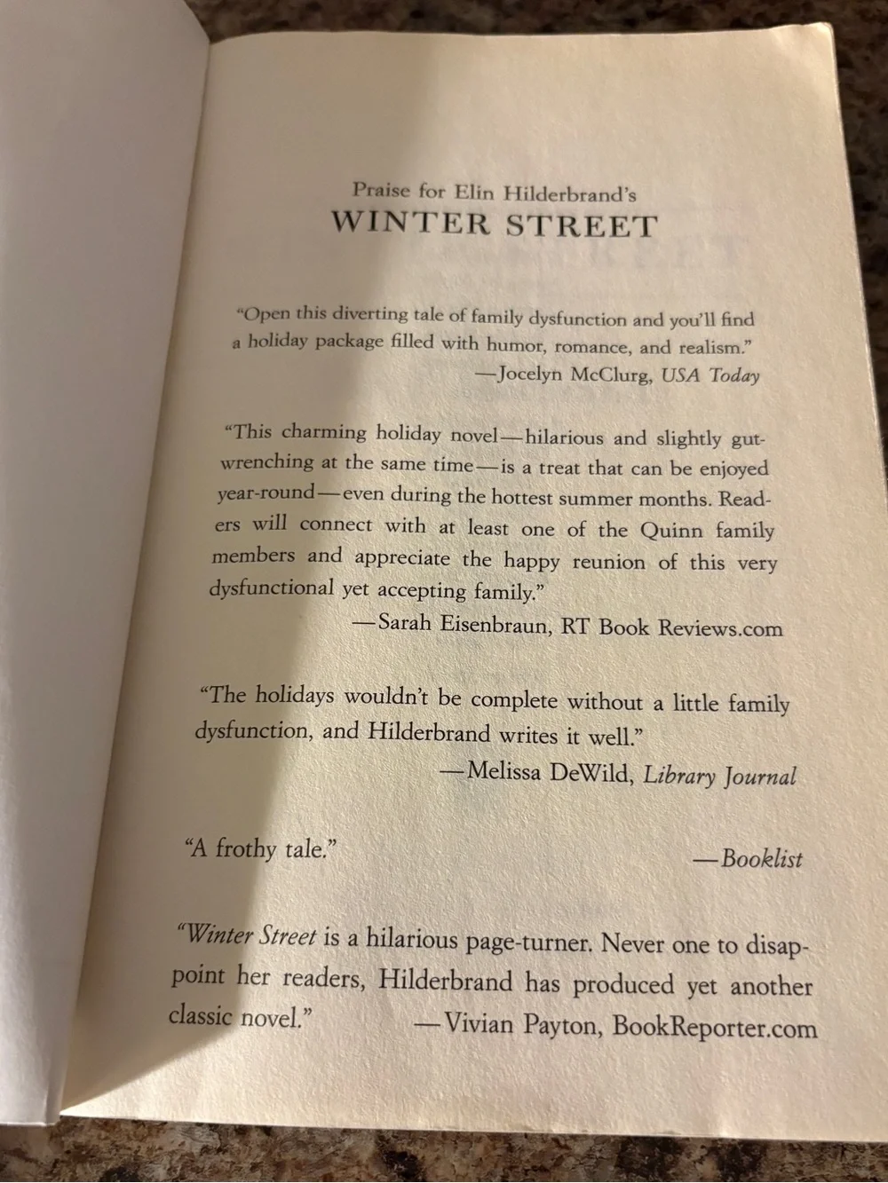 Elin Hilderbrand - Winter Street Bundle